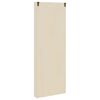 vidaXL Veggdokumentdisplay Beige 21 x 4,5 x 59 cm Konstruert tre