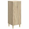 vidaXL Serviesskap Sonoma eik 33 x 34,5 x 90 cm Konstruert tre