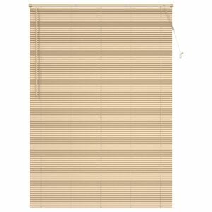 vidaXL Venetiansk persienne Lys Brun med M&oslash;nster 213 x 160 cm PVC