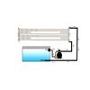 vidaXL Soldrevne bassengvarmerpaneler 80x620 cm