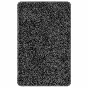 vidaXL Anti-skli badematte M&oslash;rke gr&aring; 50 x 80 cm PP