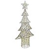 vidaXL Juletre 240 LED-lys Varmhvit 180 cm Rotting