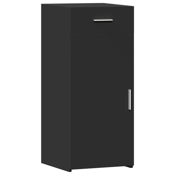 vidaXL Skjenk svart 40x42,5x93 cm konstruert tre