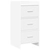 vidaXL Serviesskap Hvit 40 x 36 x 80 cm Konstruert tre