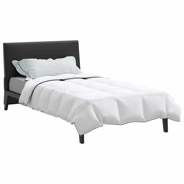 vidaXL Vinter Dynen Hvit 135 x 220 cm Fjær