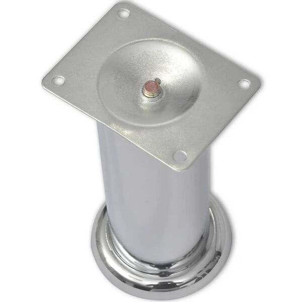 vidaXL Runde sofaben 8 stk krom 180 mm