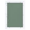 vidaXL Inspeksjonsluke med aluminiumsramme og gipsplate 400x600 mm