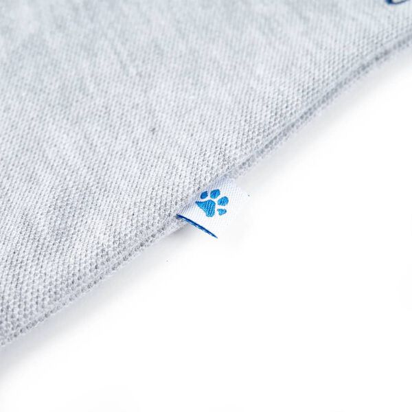 Poloskjorte for barn&nbsp; gr&aring; melert 116