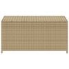 vidaXL Putekasse blandet beige 190L cm polyrotting