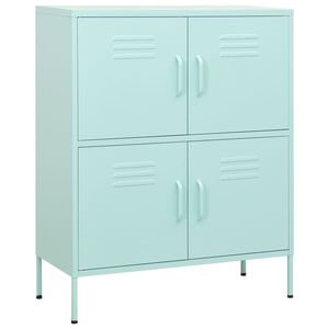 vidaXL Oppbevaringsskap mint 80x35x101,5 cm st&aring;l