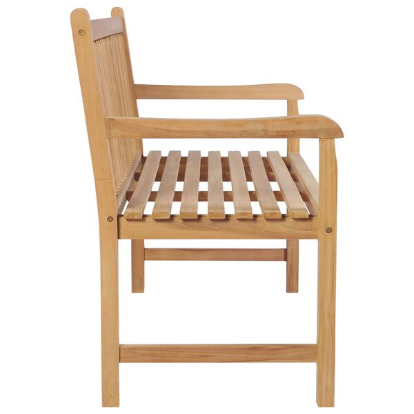 vidaXL Hagebenk 175 cm heltre teak