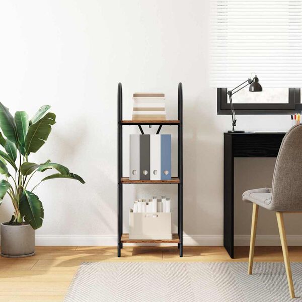 vidaXL Bokhylle Gammelt tre 40 x 30 x 109 cm Konstruert tre