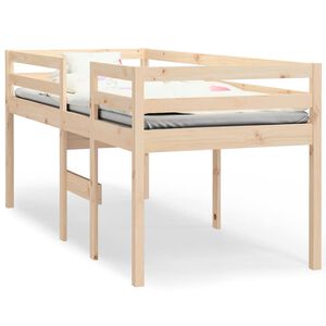 vidaXL H&oslash;yseng 90x200 cm heltre furu