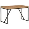 vidaXL Spisebord 120x60x76 cm heltre akasie og mango