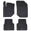vidaXL Bilmatte 4 stk. Passer for C4 2021- Gummi