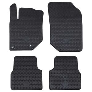 vidaXL Bilmatte 4 stk. Passer for C4 2021- Gummi