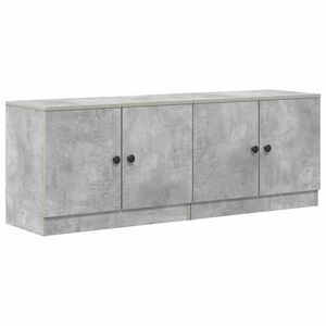 vidaXL Oppbevaringsskap for loft seng 2 stk. Betonggr&aring; 66 x 35 x 48 cm