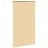 vidaXL Rullegardin m&oslash;rklegging 124,4x175 cm Stoffbredde 120 cm beige
