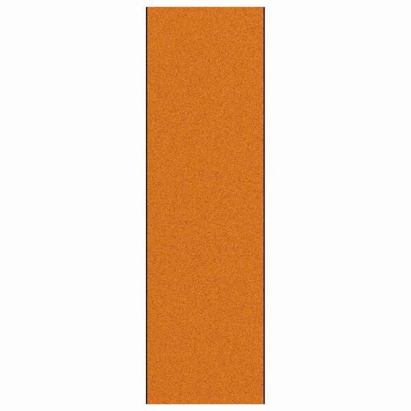 vidaXL D&oslash;rmatte Annet Oransje og Svart 120 x 400 cm Polyamid og PVC