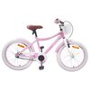 vidaXL Barnesykkel 20 Tommer for 6-11 &aring;r gammel Lys rosa
