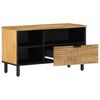 vidaXL TV-benk brun 80x33x46 cm heltre mango