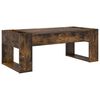 vidaXL Kaffebord R&oslash;kt eik 110 x 50 x 41 cm Konstruert tre