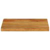 vidaXL Bordplate med naturlig kant 40x30x2,5 cm heltre mango