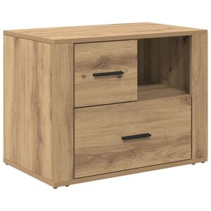 vidaXL Nattbordskap Artisan Eik 35 x 60 x 50 cm Konstruert tre