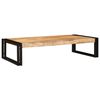 vidaXL Badehylle for Brun 100 x 50 x 23 cm Solid grovt mangotre