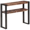 vidaXL Konsollbord 90x30x75 cm gjenvunnet heltre