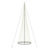 vidaXL LED juletre Varmhvit 500 cm Metall