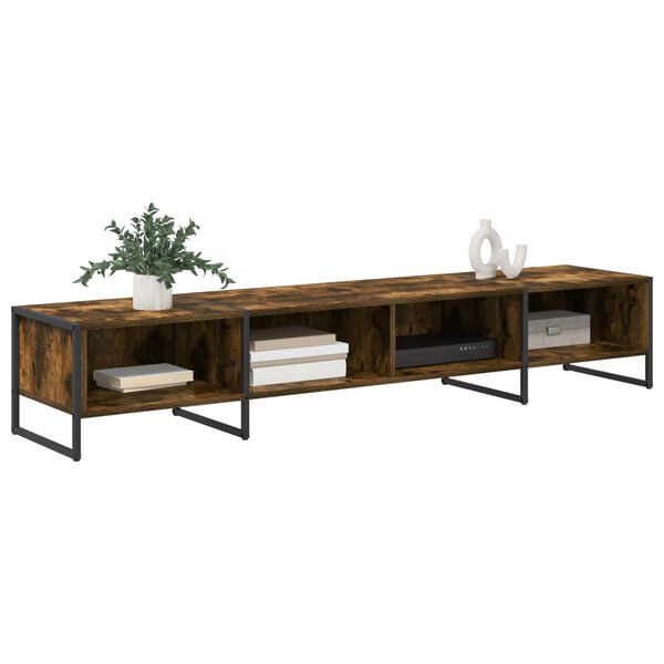 vidaXL TV-skap R&oslash;yk Eik 170.5 x 36 x 30.5 cm Konstruert tre