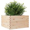 vidaXL Plantekasse 80x80x46 cm heltre furu