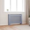 vidaXL Radiatordeksel antrasitt 112x19x81,5 cm MDF
