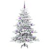 vidaXL Kunstig sammensatt juletre med 150 LED med stativ 150 cm PVC
