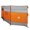 vidaXL Vindskjerm for camping gr&aring; og oransje 510x153 cm vanntett