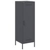 vidaXL Highboard antrasitt 36x39x113 cm st&aring;l