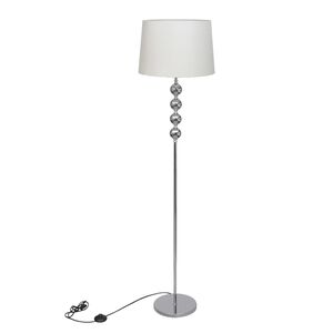 vidaXL Gulvlampe med h&oslash;yt stativ hvit