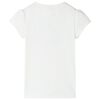T-skjorte for barn ecru 128