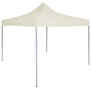 vidaXL Partytelt 200 x 200 x 315 cm Krem Oxford Stoff