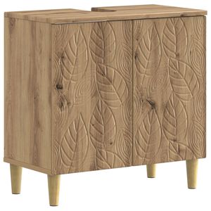vidaXL Baderomsvaskeskap DELFT Artisan eik 59,5 x 31,5 x 59 cm