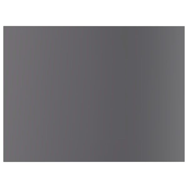 vidaXL Hylleplater 8 stk høyglans grå 40x30x1,5 cm konstruert tre