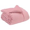 vidaXL Vinter Dynen Quilted Rosa 155 x 200 cm Mikrofiber