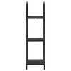 vidaXL Bokhylle Svart Eik 40 x 30 x 109 cm Konstruert tre