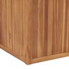 vidaXL Høybed 100x50x50 cm heltre teak