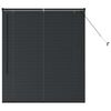 vidaXL Venetianspersienner Svart 130 x 120 cm Aluminium
