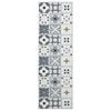 vidaXL Teppe Runner ORIZ 1150 gsm Gr&aring; og svart