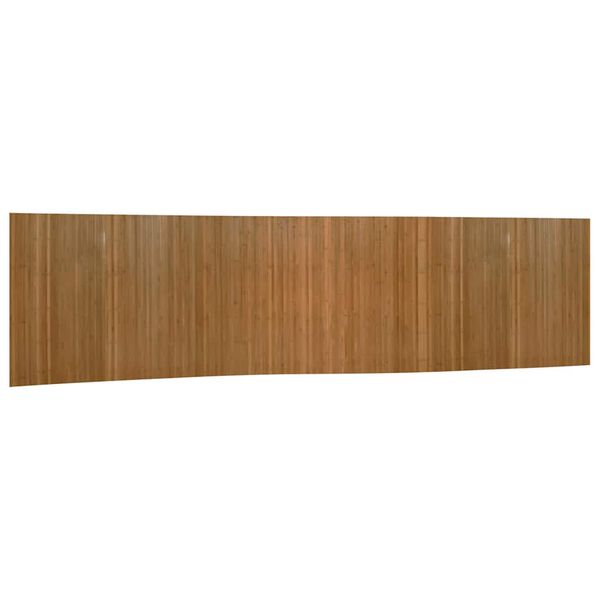 vidaXL Romdeler brun bredde 800 cm h&oslash;yde 165 cm bambus