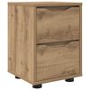 vidaXL Nattbord Artisan Eik 30,5 x 30 x 43 cm Konstruert tre