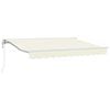 vidaXL Innvendbar Markise Krem 250 x 200 cm Aluminium og stoff